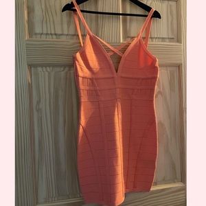 BNWT Bebe bandage dress